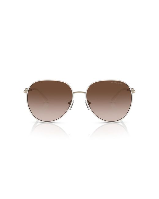 Michael Kors Black Mk1128J Empire 123313 Sunglasses Metal Pilot Normal Shaded
