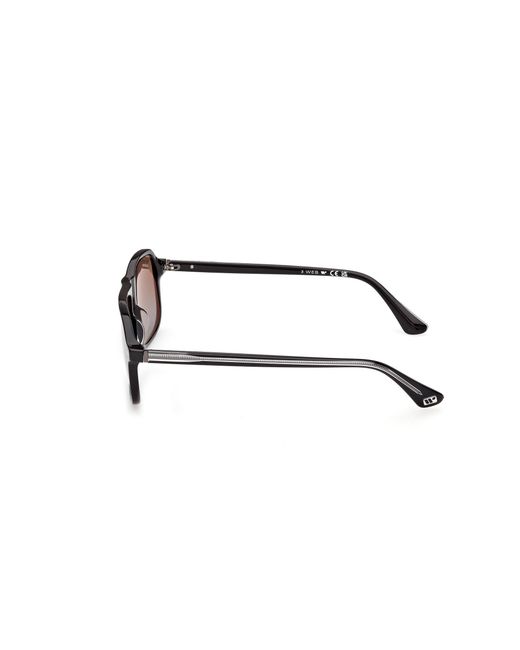 Web Black We0396 05F Sunglasses Acetate Squared Normal for men