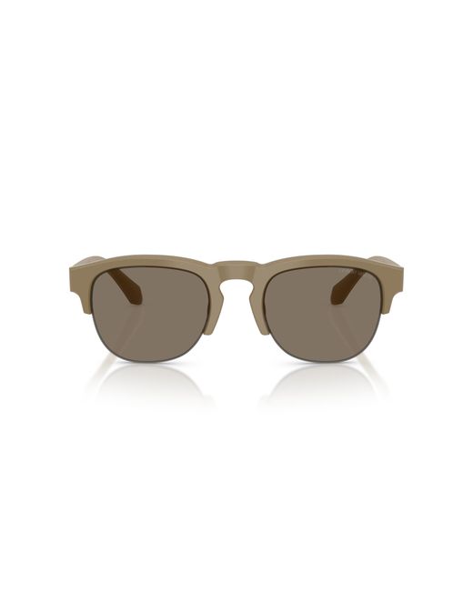 Giorgio Armani Black Ar8238 622273 Sunglasses Acetate Pantos Normal for men