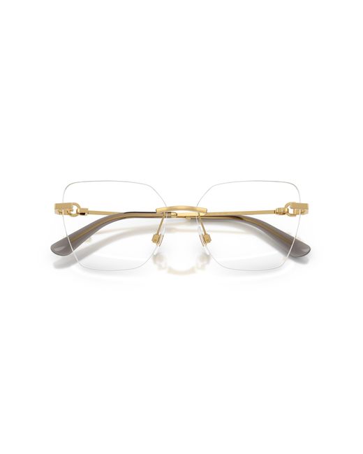 Dolce & Gabbana Black Dg1363 02 Optical Frames Metal Cat Eye Normal