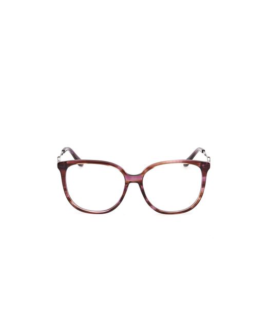 Guess Black Gu50350 068 Optical Frames Acetate Squared Normal