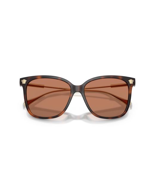Versace Black Ve4507U 108/73 Sunglasses Injected Squared Normal