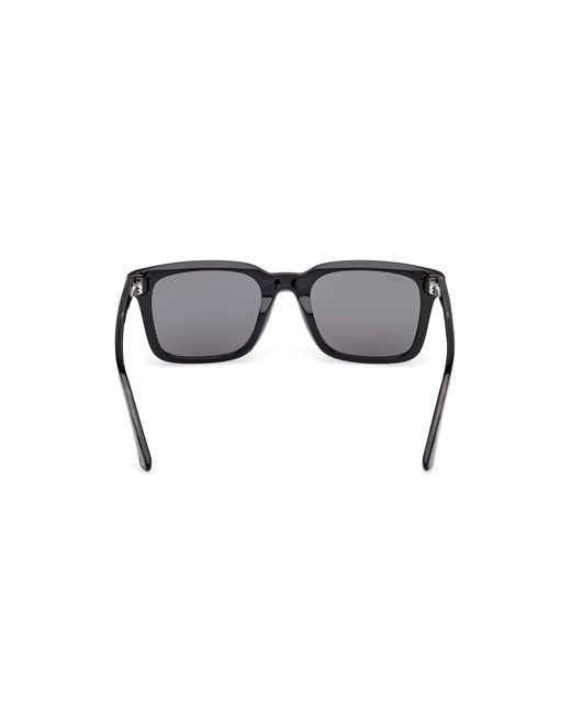 Web Black We0388 01A Sunglasses Acetate Smoke Squared Normal for men