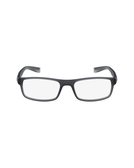Nike Black 7090 070 Optical Frames Injected Squared Normal Photochromatic for men