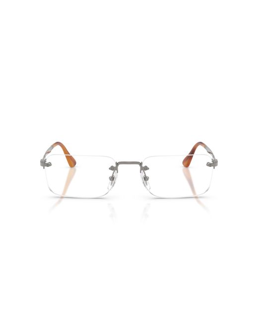 Persol Black Po1030V Luc 513 Optical Frames Metal Transparent Squared Normal