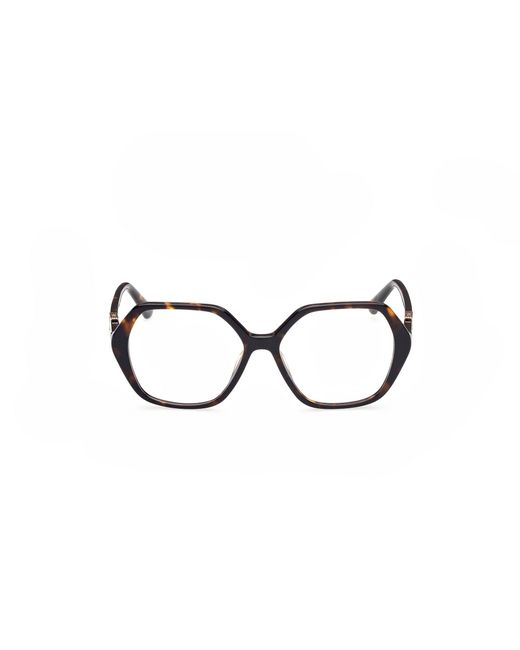 Guess Black Gu2875 001 Optical Frames Acetate Geometric Normal