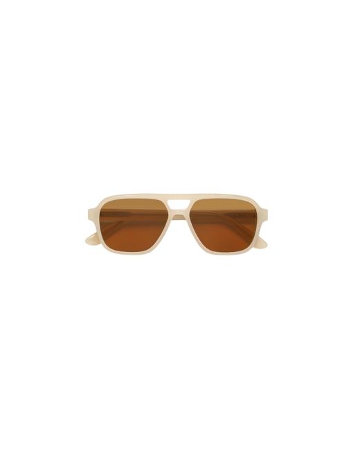 Retrosuperfuture Natural T7H Maneval Cremoso Sunglasses Acetate Squared Normal