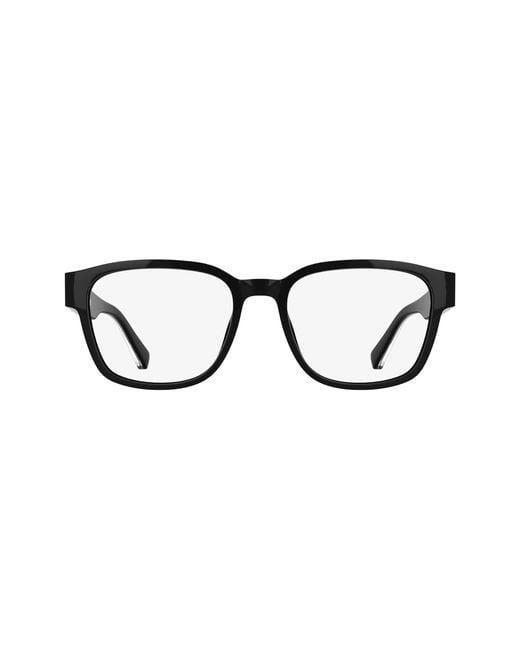 Lacoste Black L4012 001 Optical Frames Bio-Injected Squared Normal for men