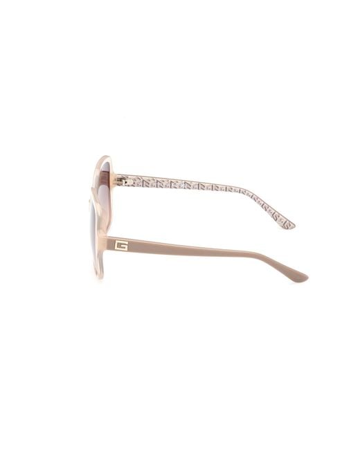 Guess Black Gu7921-H 57F Sunglasses Injected Squared Normal Shaded
