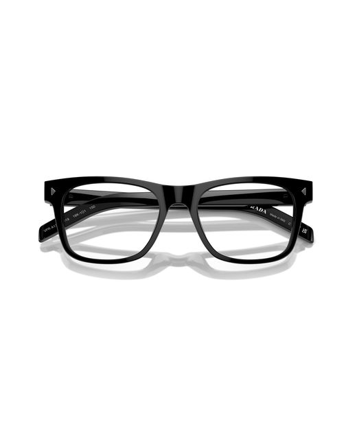 Prada Black Pr A13V 17N1O1 Optical Frames Acetate Pillow Normal for men