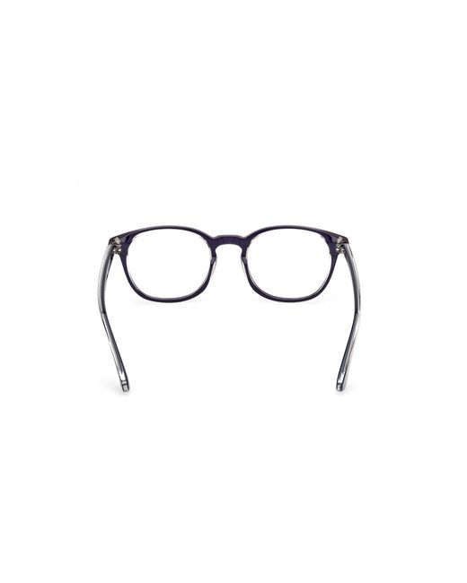 Web Black We5441 092 Optical Frames Acetate Round Normal for men