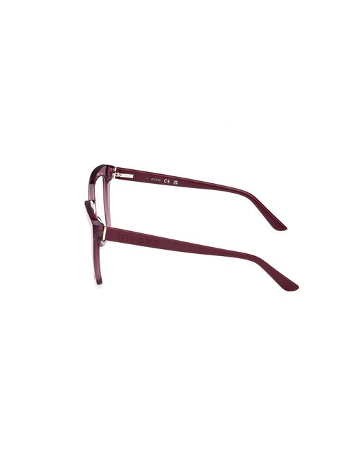 Guess Black Gu50173 081 Optical Frames Acetate Geometric Normal