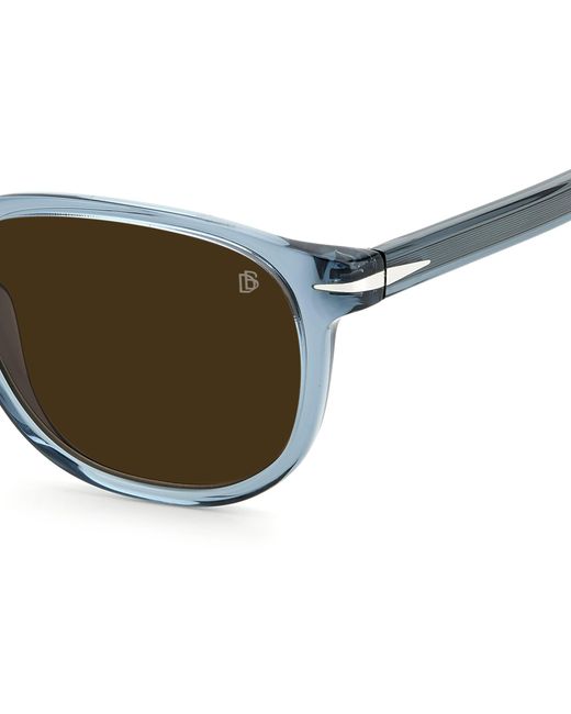 David Beckham Black Db 1070/S Pjp/70 Sunglasses Acetate Round for men