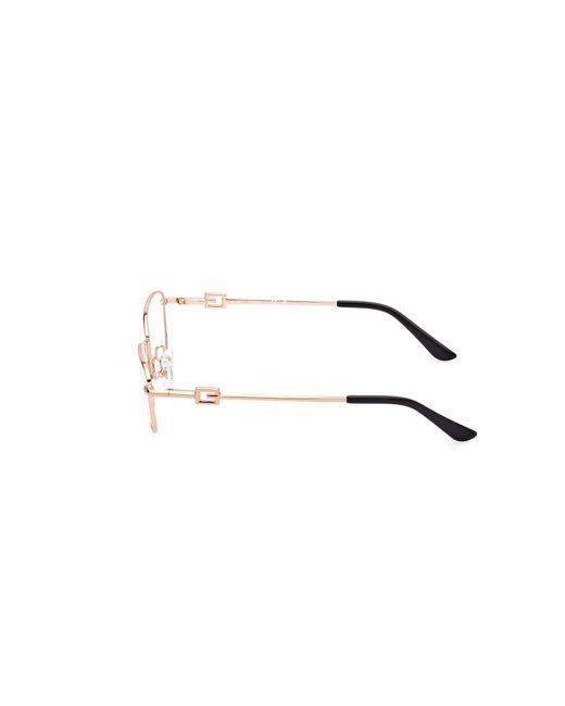 Guess Black Gu2975 028 Optical Frames Metal Squared Normal