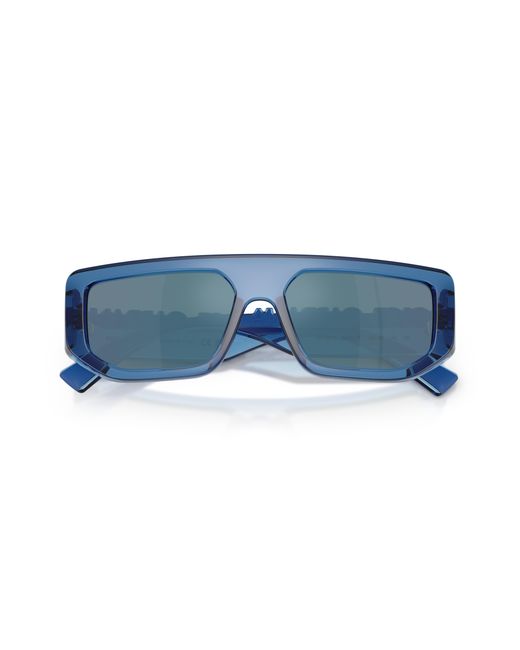 Dolce & Gabbana Blue Dg6203 300925 Sunglasses Injected Squared Normal
