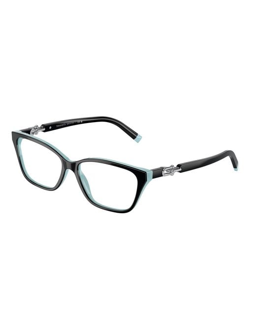 Tiffany & Co Black Tf2229 8055 Optical Frames Acetate Squared