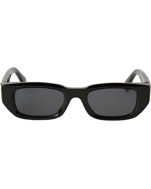 Off-White c/o Virgil Abloh Black Oeri124 Fillmore 1007 Dark Sunglasses Acetate Squared Normal