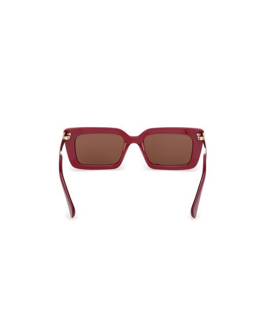 MAX&Co. Mo0143 69E Sunglasses Injected Squared Normal