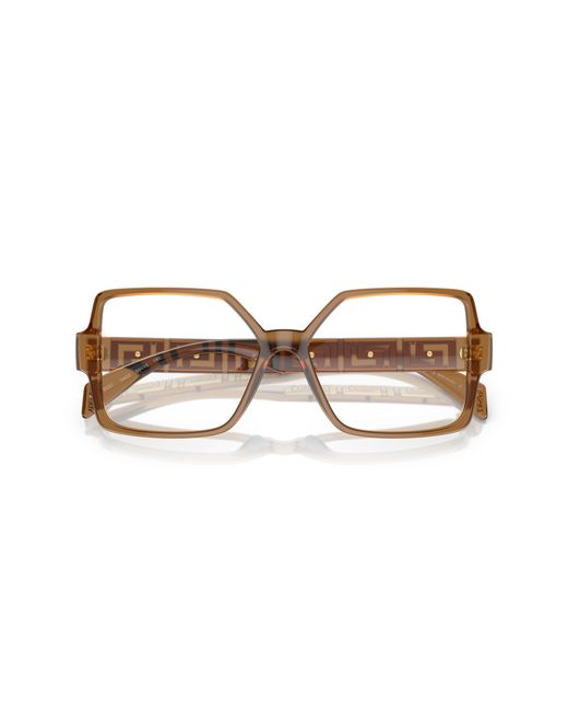 Versace Black Ve3337 5403 Optical Frames Acetate Squared