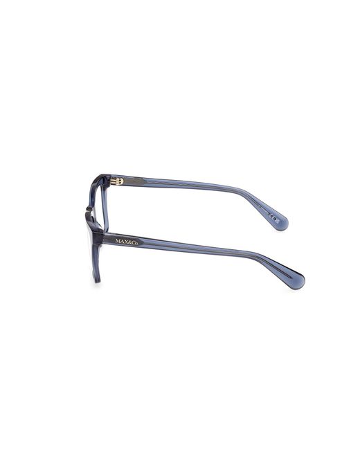 MAX&Co. Black Mo5227 90 Optical Frames Squared Normal