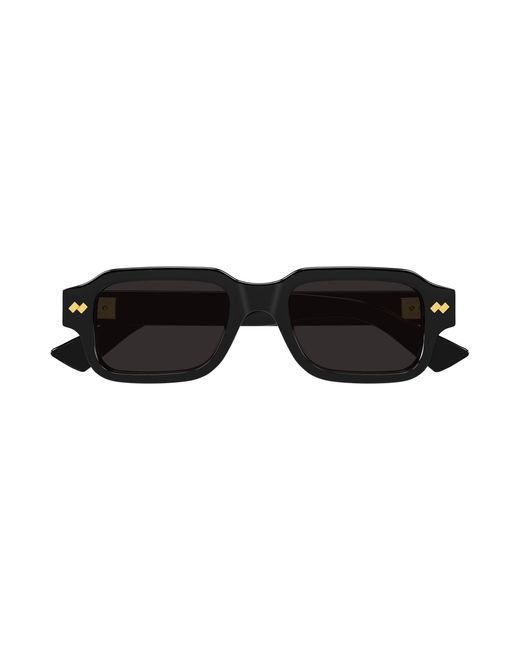 Bottega Veneta Black Bv1442S 001 Sunglasses Acetate Squared for men