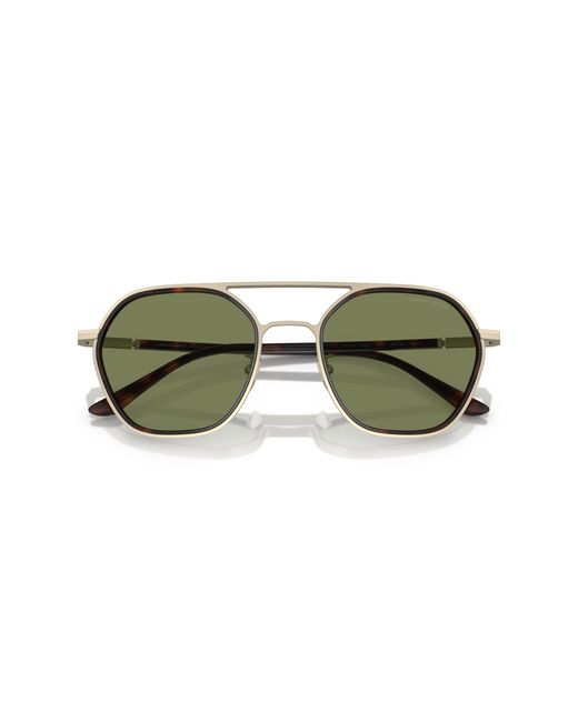 Giorgio Armani Black Ar6145 30022A Sunglasses Metal Pillow Normal for men