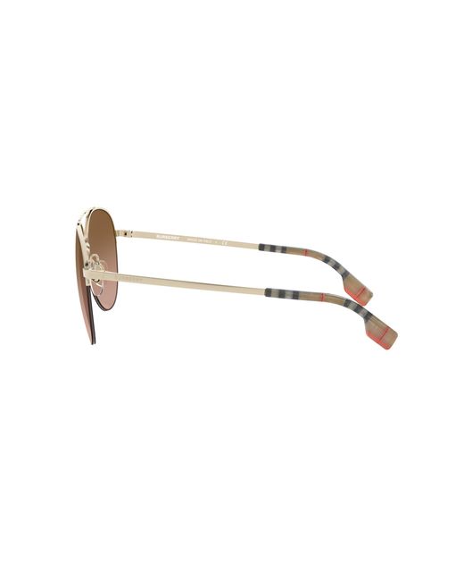 Burberry Black Be3113 Ferry 110913 Sunglasses Steel Pilot Normal Shaded