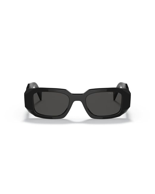 Prada Black Pr 17Ws 1Ab5S0 Sunglasses Acetate Squared Normal