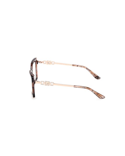Guess Black Gu50318 074 Optical Frames Acetate Squared Normal