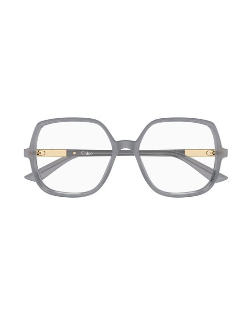 Chloé Black Ch0368O 005 Optical Frames Acetate Transparent Geometric