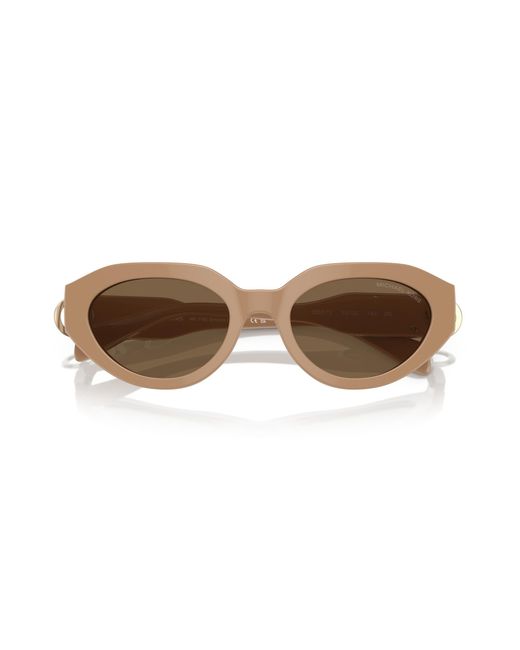 Michael Kors Black Mk2192 Empire Oval 355573 Sunglasses Acetate Round Normal