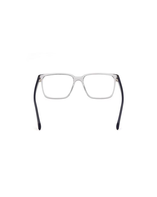 Adidas Black Or5093 020 Optical Frames Injected Squared Normal for men