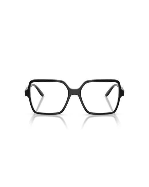 Vogue Eyewear Black Vo5702 W44 Optical Frames Nylon Transparent Squared Normal