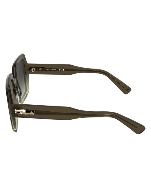Longchamp Black Lo790S 207 Sunglasses Acetate Squared Normal
