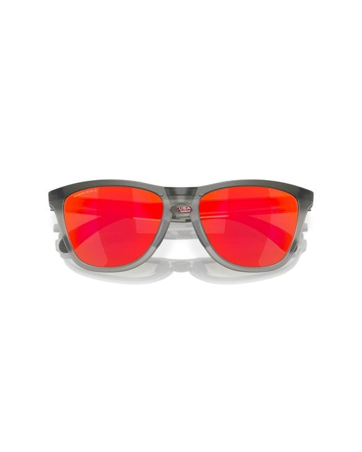 Oakley Black Oo9284 Frogskins Range 928401 Sunglasses O_Matter Round Normal Prizm for men