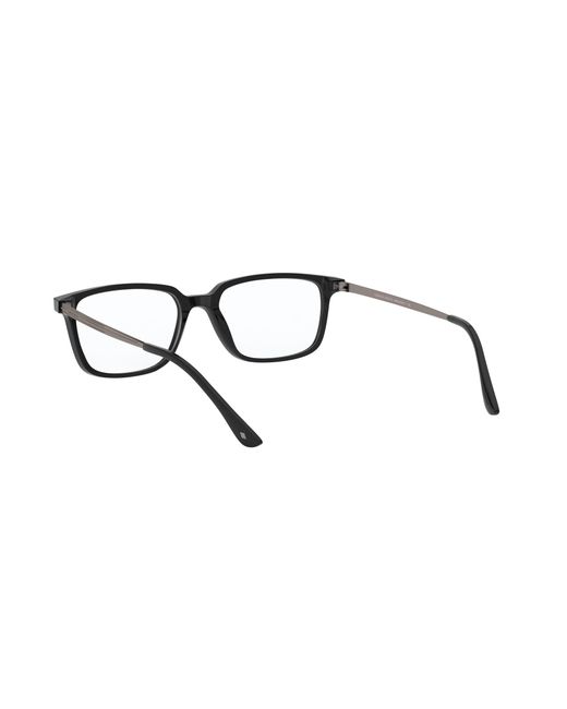 Giorgio Armani Black Ar7183 5001 Optical Frames Acetate Squared Normal for men