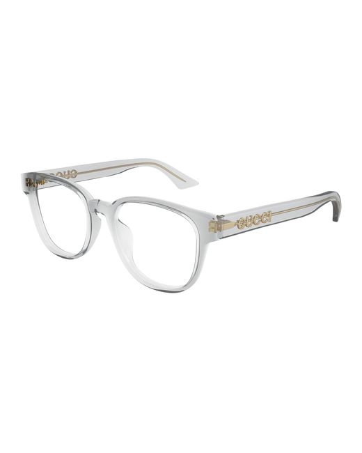 Gucci Black Gg1746Oa 003 Optical Frames Acetate Transparent Round