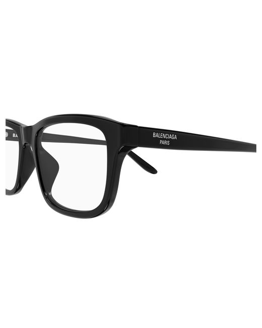 Balenciaga Black Bb0442Oa 004 Optical Frames Acetate Transparent Squared