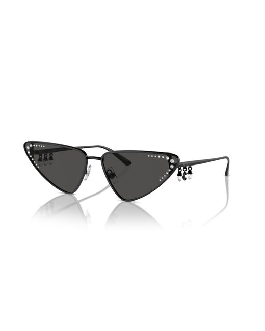 Jimmy Choo Black Jc4001B 300087 Sunglasses Metal Cat Eye Normal