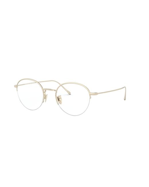 Giorgio Armani Black Ar5098T 3281 Optical Frames Titanium Transparent Round Normal for men