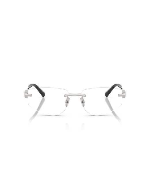 Tiffany & Co Black Tf1175 6001 Optical Frames Metal Transparent Geometric Normal