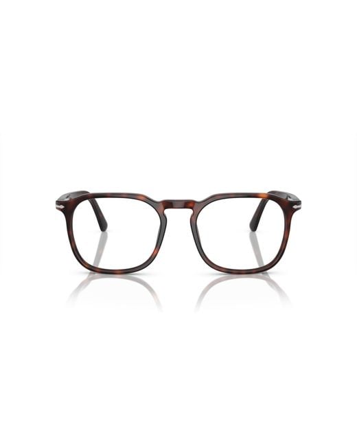 Persol Black Po3337V 24 Optical Frames Acetate Transparent Pantos Normal