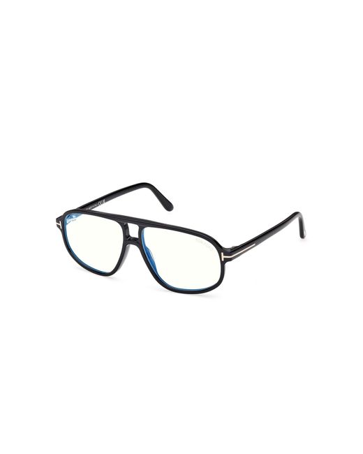 Tom Ford Black Ft6082-B 052 Optical Frames Acetate Squared Normal for men