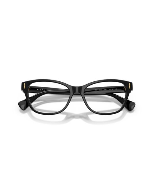 Ralph Lauren Black Ra7195U 5001 Optical Frames Acetate Transparent Squared Normal