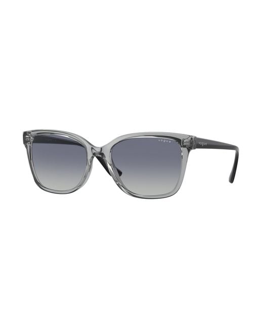 Vogue Eyewear Black Vo5426S 27264L Sunglasses Injected Pillow Normal Shaded