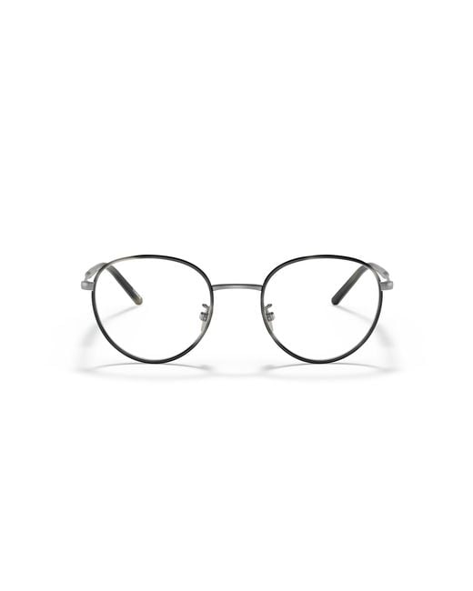 Giorgio Armani Black Ar5114T 3280 Optical Frames Titanium Transparent Round Normal for men