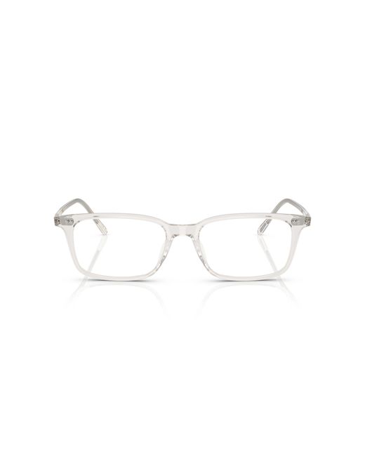 Oliver Peoples Black Ov5579U Neylan 1757 Optical Frames Acetate Transparent Squared Normal for men