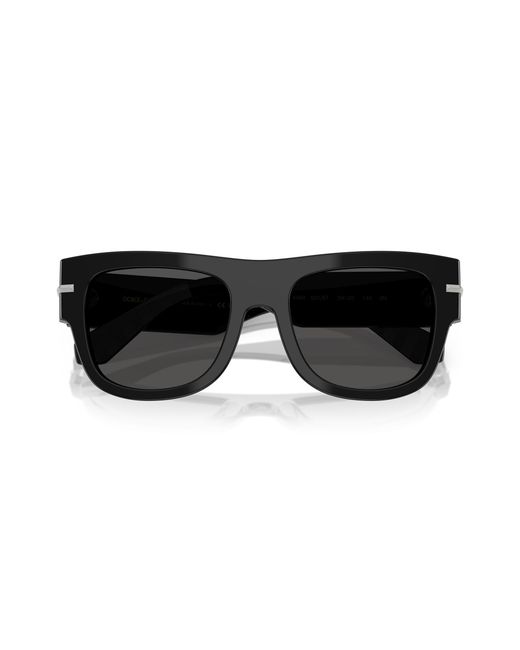 Dolce & Gabbana Black Dg4484 501/87 Sunglasses Acetate Squared Normal for men