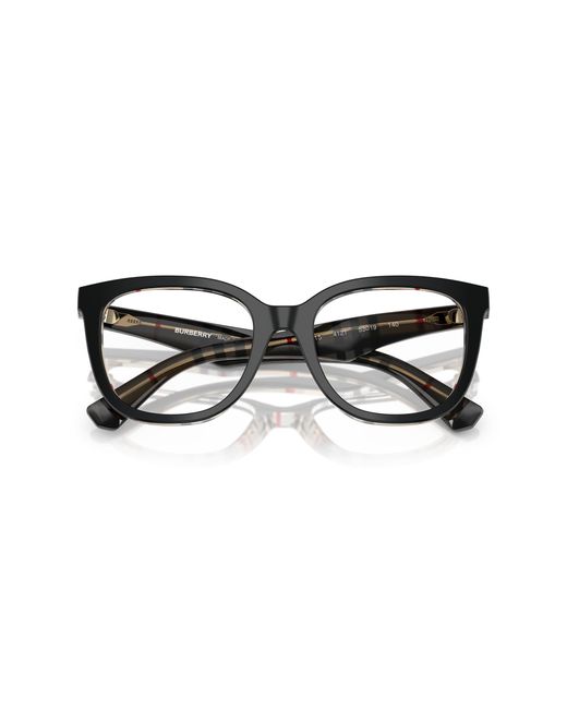 Burberry Black Be2415 4121 Optical Frames Acetate Squared Normal