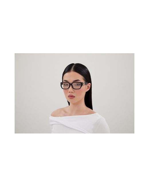 Gucci Black Gg1694Oa 001 Optical Frames Injected Transparent Squared